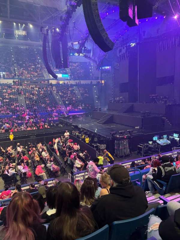 PeoplesBank Arena, section: 117, row: N, seat: 4