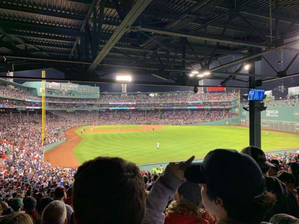 Fenway Park, section: Grandstand 2, row: 12, seat: 12