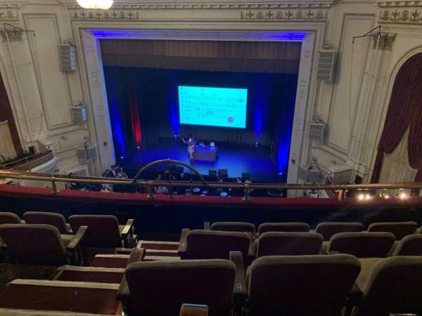 Wilbur Theatre, section: Balcony R, row: 5, seat: 4