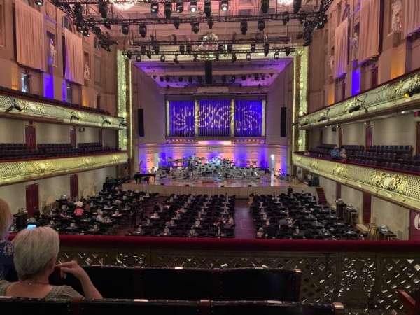 Symphony Hall, Boston, section: First Balcony Center, row: D, seat: 14