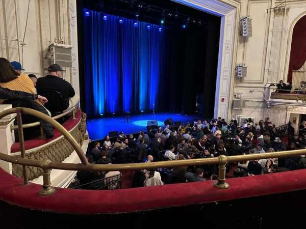 Wilbur Theatre, section: Mezzanine L, row: B, seat: 21