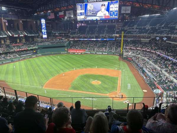 Globe Life Field, section: 213, row: 8, seat: 17