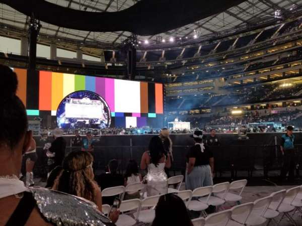 SoFi Stadium, section: floor 10, row: 6, seat: 20