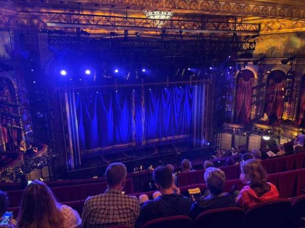 Lena Horne Theatre, section: Rear Mezzanine LC, row: H, seat: 124