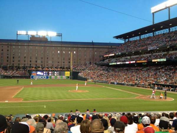 Oriole Park at Camden Yards, section: 52, row: 15, seat: 6