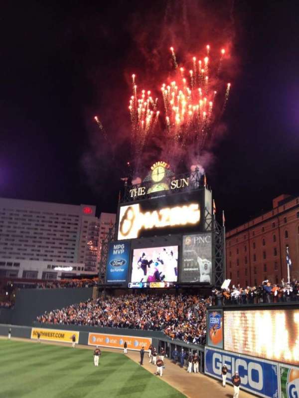 Oriole Park at Camden Yards, section: 6, row: 13, seat: 1