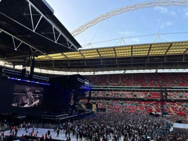 Wembley Stadium, section: 124, row: 34, seat: 53