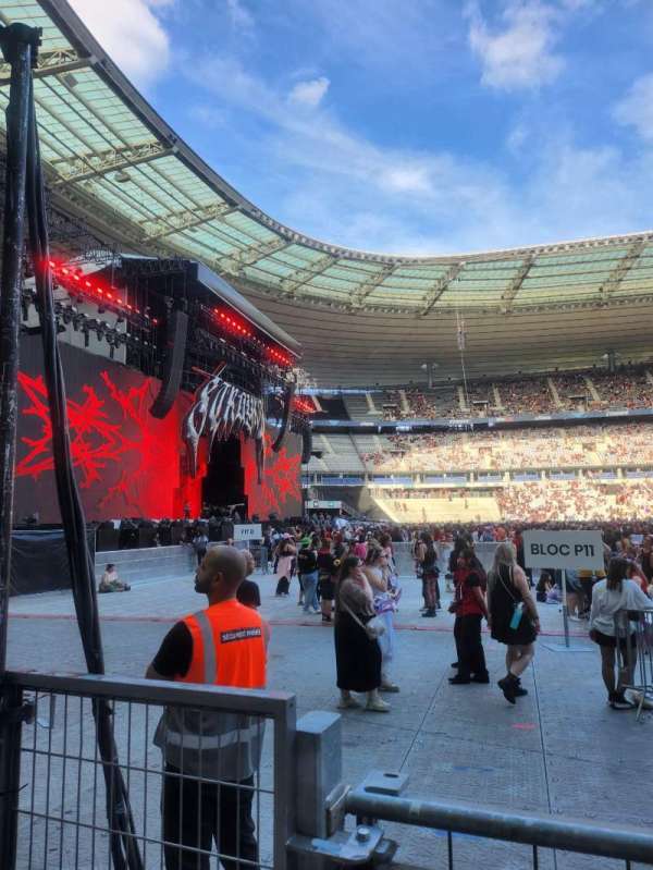 Stade de France, section: S7, row: 2, seat: 2