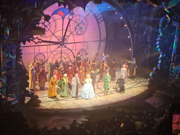 Gershwin Theatre, section: Front Mezzanine L, row: D, seat: 27
