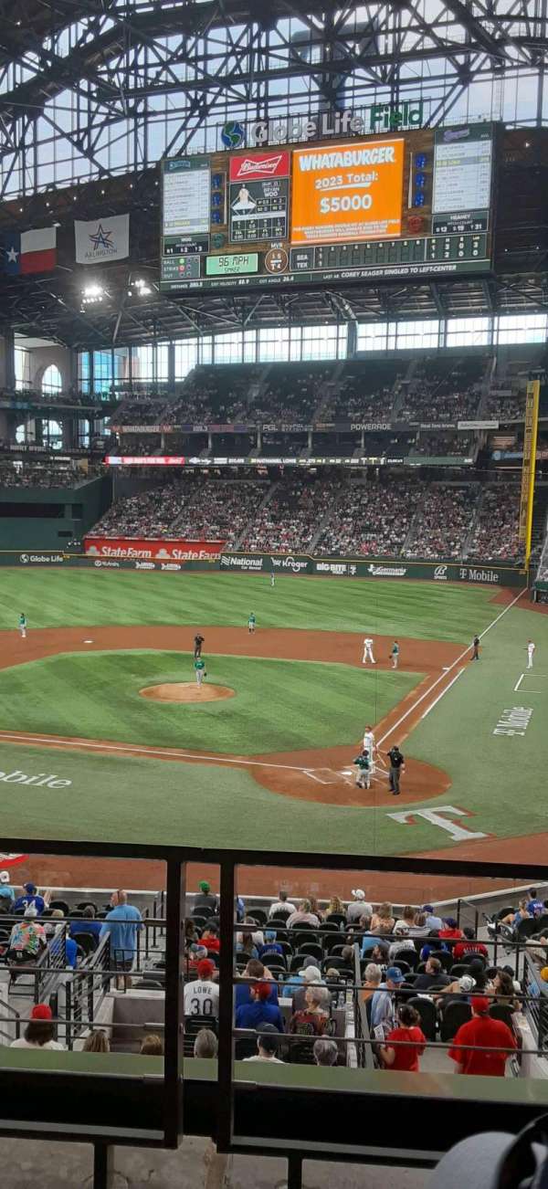 Globe Life Field, section: 324, row: 4, seat: 5