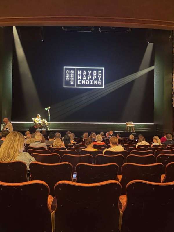 Belasco Theatre, section: Orchestra C, row: N, seat: 107
