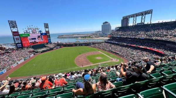 Oracle Park, section: VR335, row: 14, seat: 19