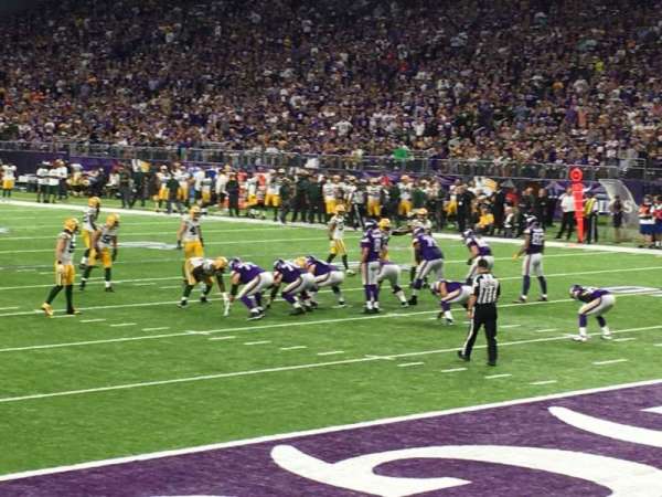 U.S. Bank Stadium, section: 122, row: 4, seat: 13