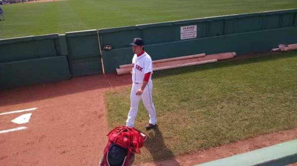 Fenway Park, section: Bleacher 41, row: 1, seat: 14