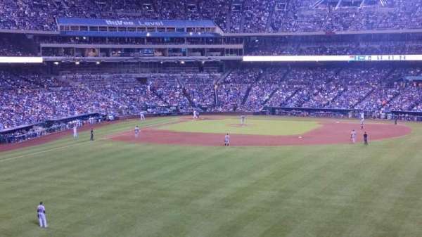Kauffman Stadium, section: Outfield terrace