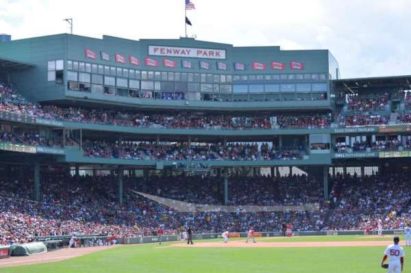 Fenway Park, section: Bleacher 42, row: 1, seat: 16