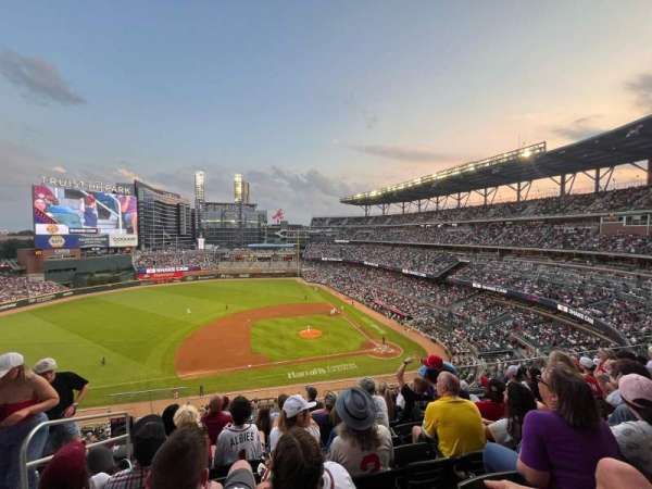 Truist Park, section: 331, row: 7, seat: 22