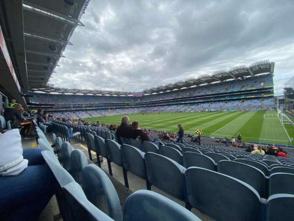 Croke Park, section: 301, row: JJ, seat: 8