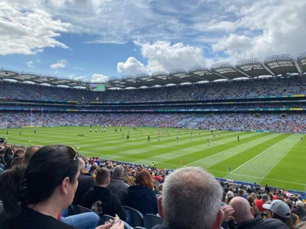 Croke Park, section: 301, row: JJ, seat: 8
