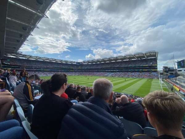 Croke Park, section: 301, row: JJ, seat: 8