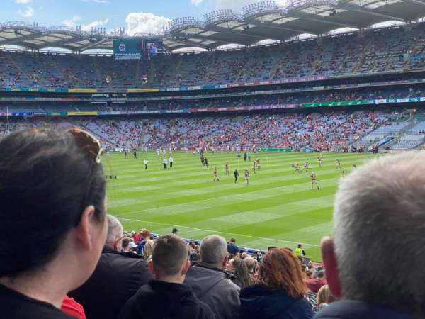Croke Park, section: 301, row: JJ, seat: 8