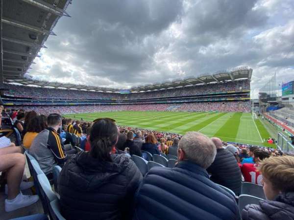 Croke Park, section: 301, row: JJ, seat: 8