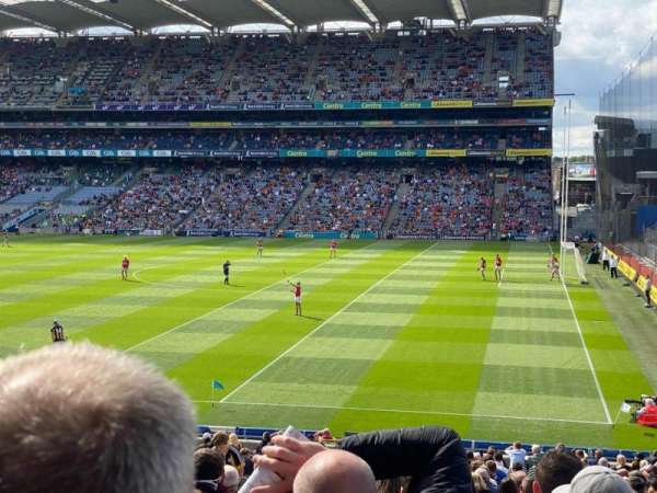 Croke Park, section: 301, row: JJ, seat: 8
