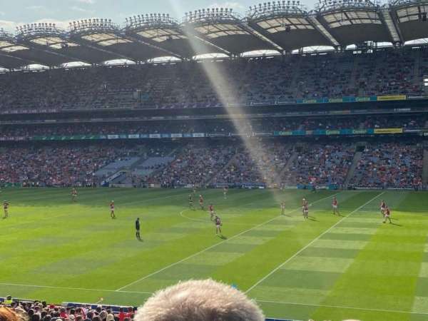 Croke Park, section: 301, row: JJ, seat: 8