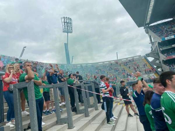Croke Park, section: B3, row: F