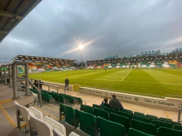 Tallaght Stadium, section: N, row: T, seat: 90