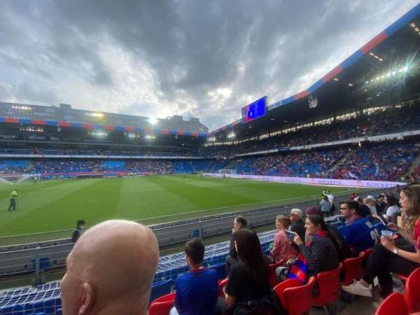 St. Jakob-Park, section: C2 Parkett, row: 8, seat: 222