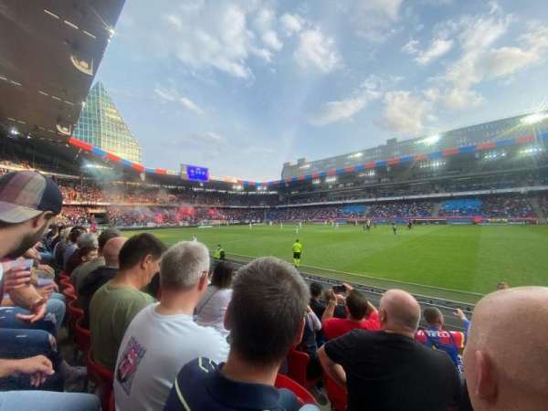St. Jakob-Park, section: C2 Parkett, row: 8, seat: 222