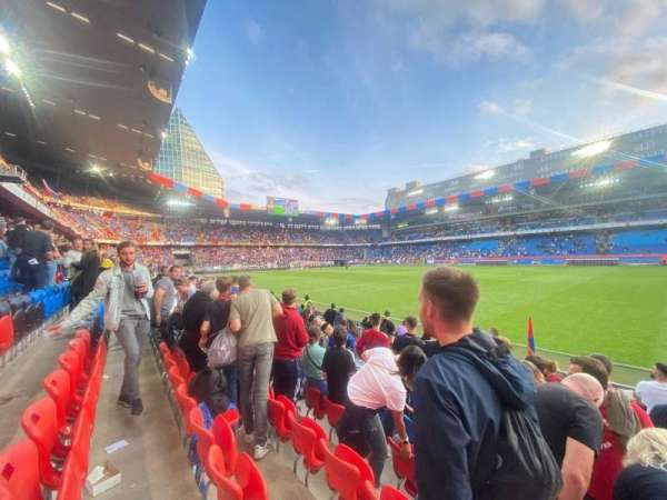 St. Jakob-Park, section: C2 Parkett, row: 8, seat: 222