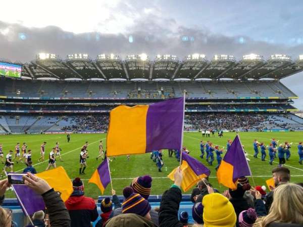Croke Park, section: 307, row: L, seat: 10