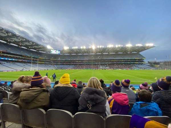 Croke Park, section: 307, row: L, seat: 10