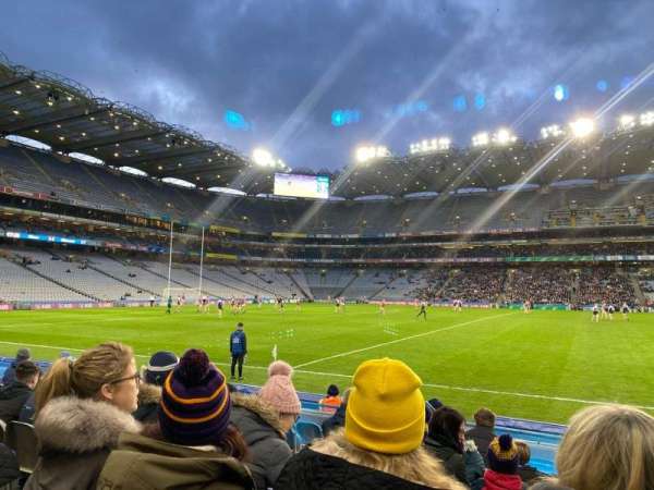 Croke Park, section: 307, row: L, seat: 10