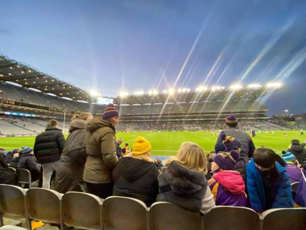 Croke Park, section: 307, row: L, seat: 10