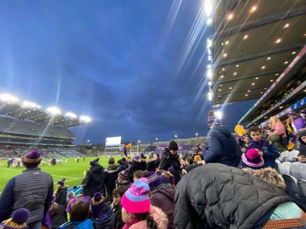 Croke Park, section: 307, row: L, seat: 10
