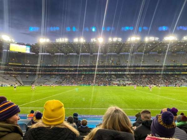Croke Park, section: 307, row: L, seat: 10