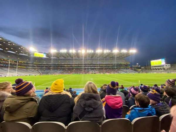 Croke Park, section: 307, row: L, seat: 10