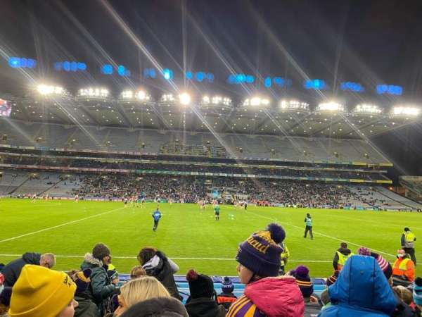 Croke Park, section: 307, row: L, seat: 10
