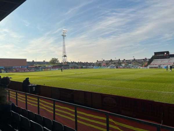 Dalymount Park, section: C, row: 4, seat: 8