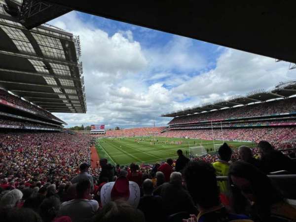 Croke Park, section: 323, row: NN, seat: 4