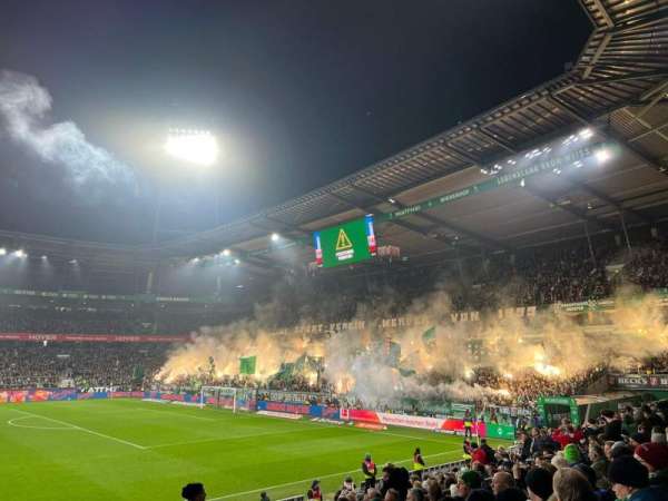 Weserstadion, section: 48, row: 16, seat: 2