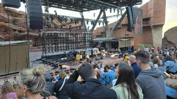 Red Rocks Amphitheatre, section: Left, row: 8, seat: 84