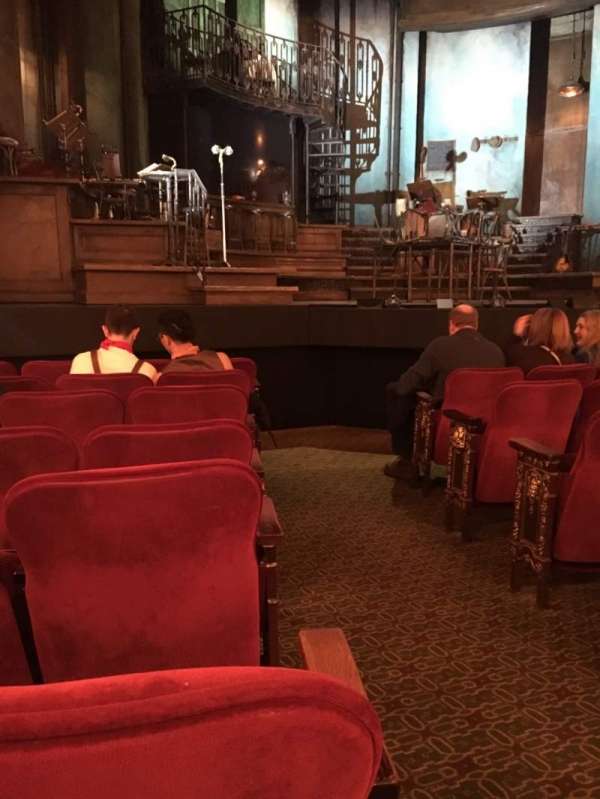 Walter Kerr Theatre, section: Orchestra L, row: H, seat: 1