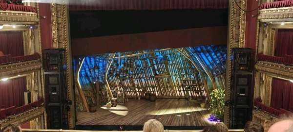 CIBC Theatre, section: Mezzanine RC, row: E, seat: 302