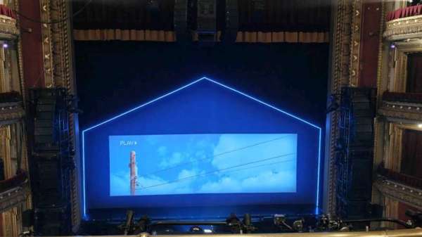 CIBC Theatre, section: Mezzanine LC, row: B, seat: 301