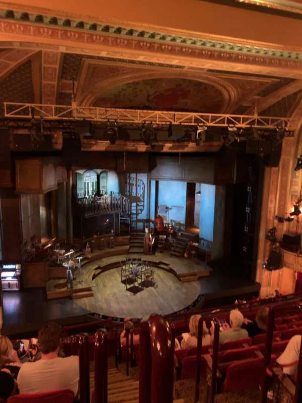Walter Kerr Theatre, section: Mezzanine L, row: H, seat: 1