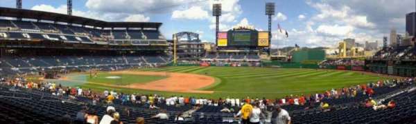 PNC Park, section: 108, row: R, seat: 2